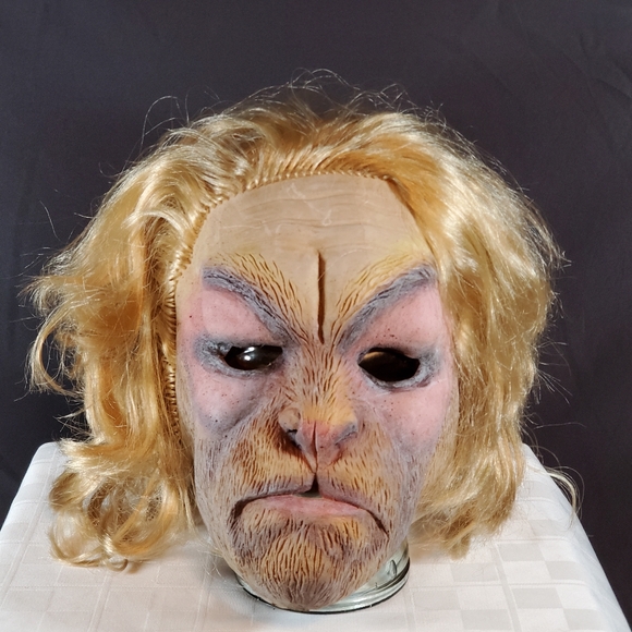 1983 RARE Beauty and the Beast Latex Mask - Picture 1 of 5